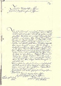 Bewerbungsschreiben Franz Carl Achards vom 8. Juni 1776 an die Akademie um die Nachfolge des verstorbenen Akademiemitglieds Karl Philipp Brandes beim Collegium medico-chirurgicum in Berlin