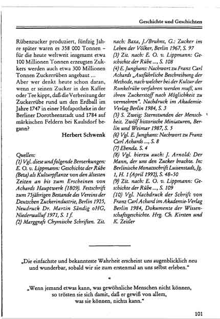 Herbert Schwenk: Das „süße Salz“ aus dem märkischen Runkel, S.101